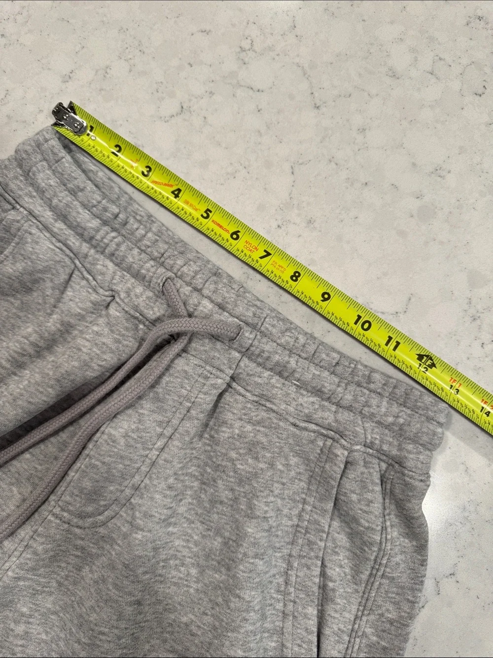 Hollister Men’s XS Classic Gray Jogger Cuffed Logo Pockets Elastic Drawstring